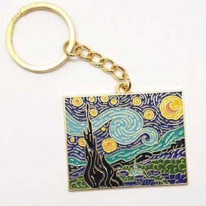 Van Gogh The Starry Night Keychain